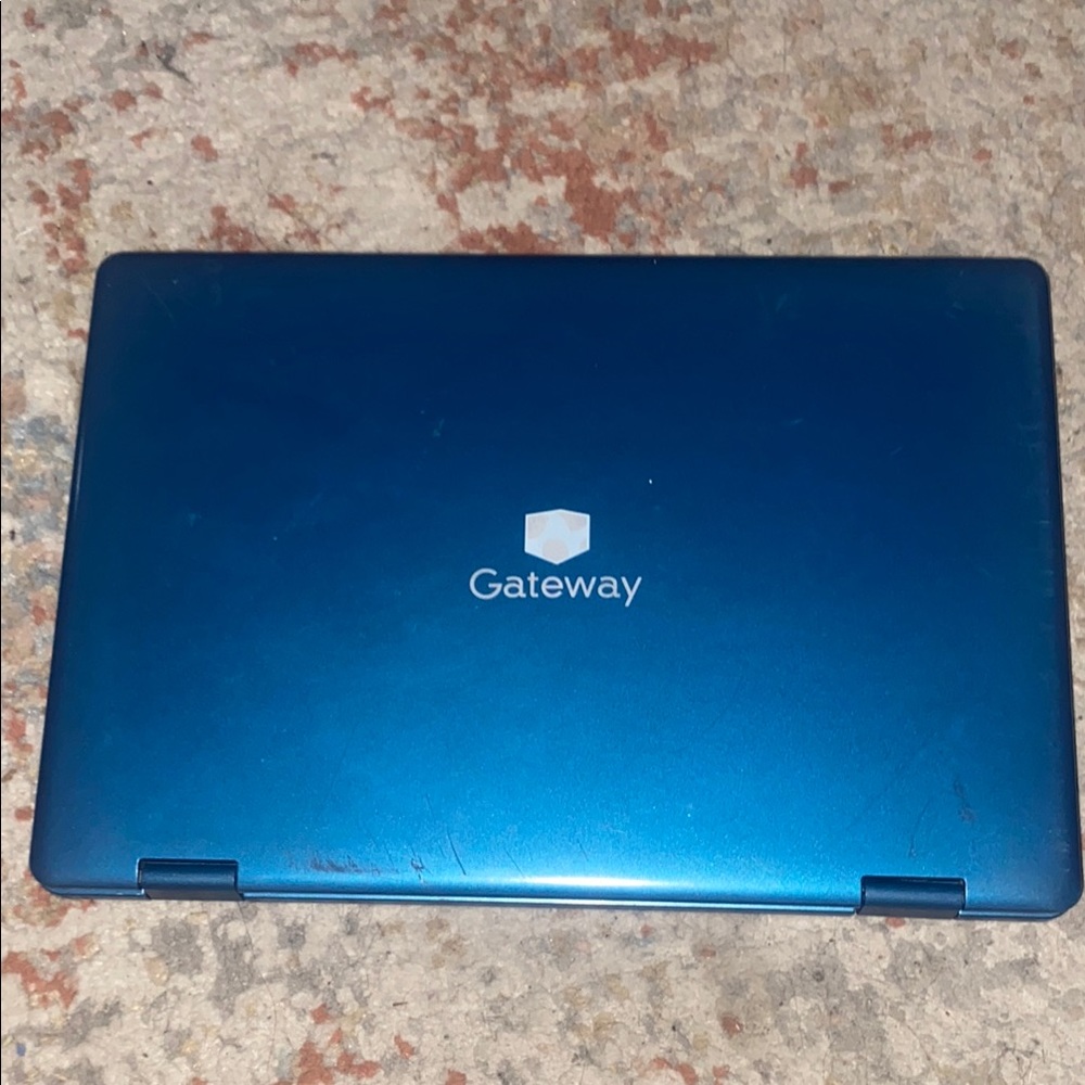 Blue Gateway Laptop